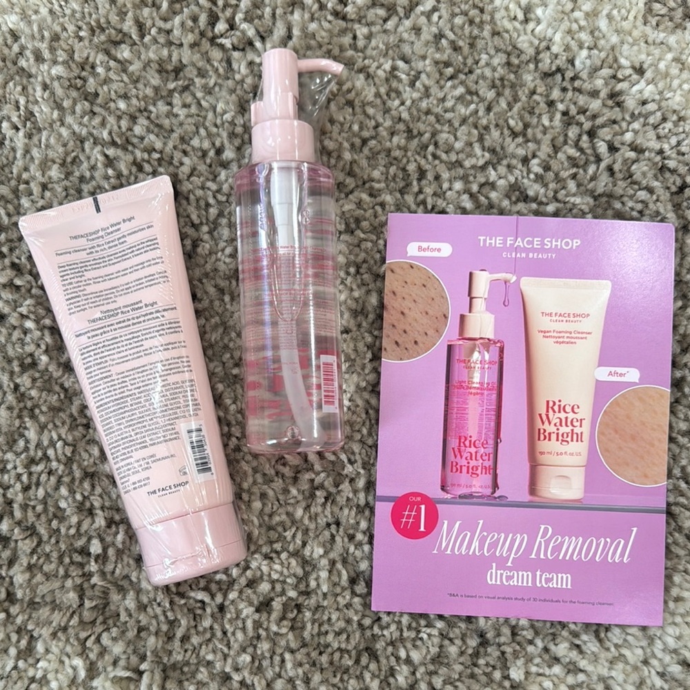 *NEW* The Face Shop Rice Water Bright Set - Picture 3 of 8